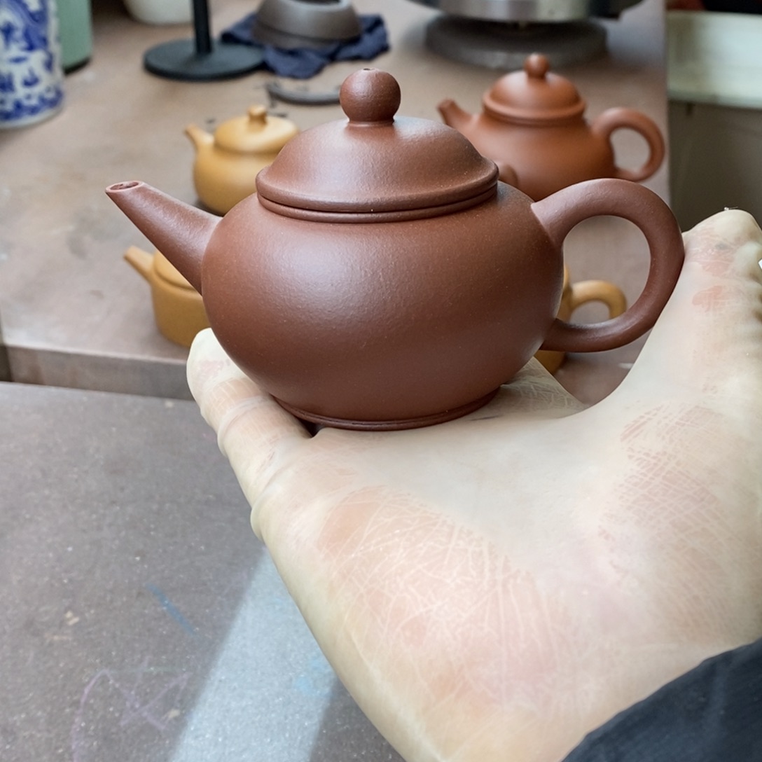 紫砂茶壶紫砂壶水平壶