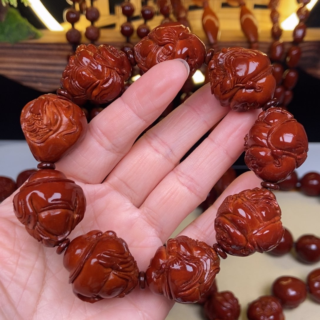 橄榄核吊坠风*弥勒佛