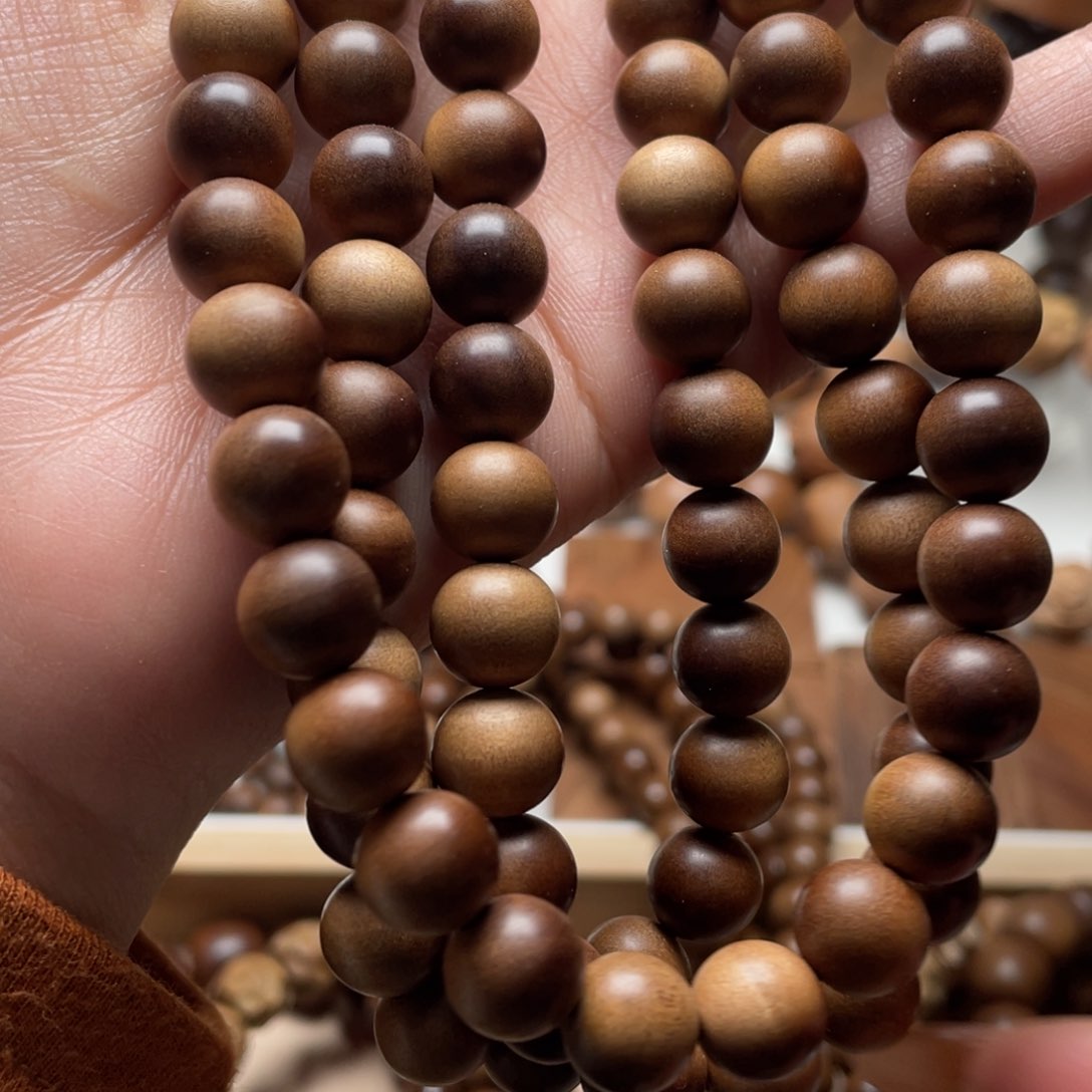 檀香木手串/手链入****笑手串1.0