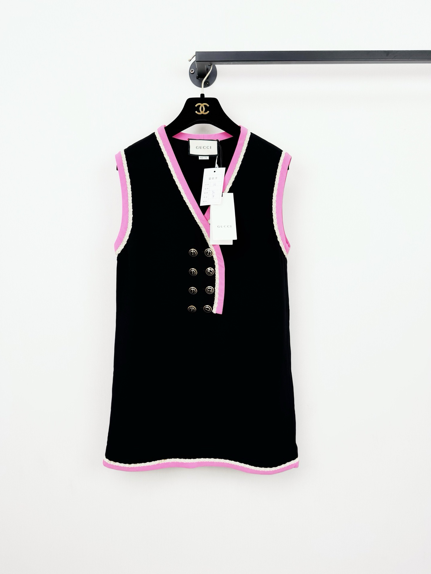 未使用 GUCCI/古驰 连衣裙 正品 36 胸围90 衣长80