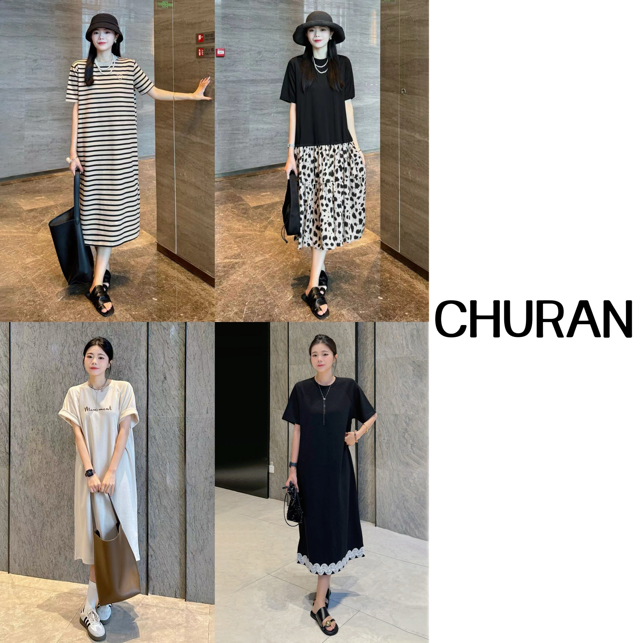 可舒KESHU【清仓捡漏】连衣裙夏季样衣潮流简约宽松裙子孤品女装