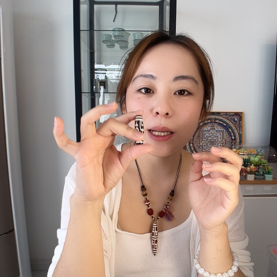 玛瑙/玉髓合金颈饰