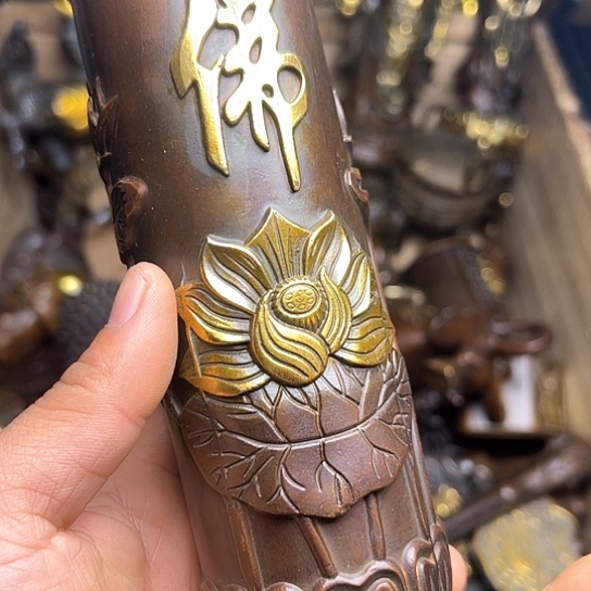 铜制工艺把玩摆件