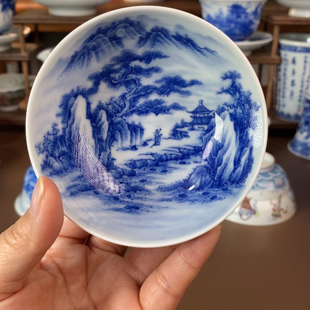 景德镇陶瓷手工手绘