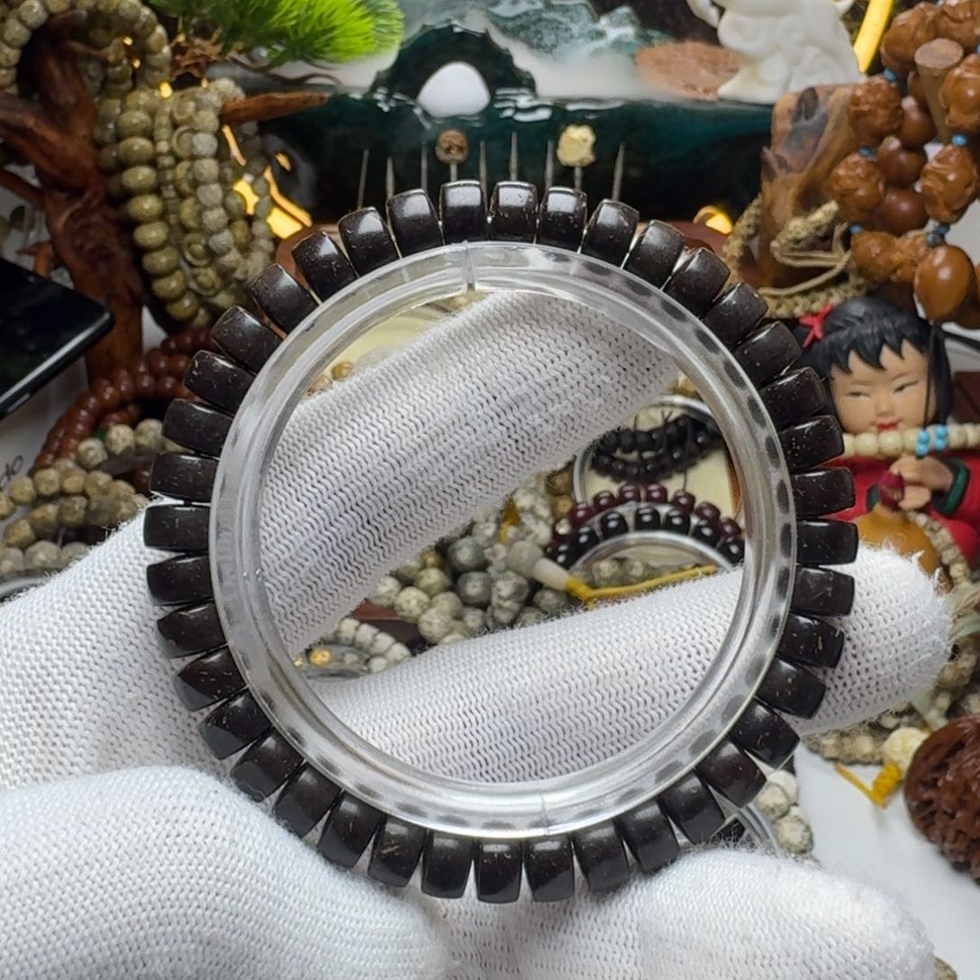 星月菩提手串9号车尺寸8.5椰蒂药片单圈