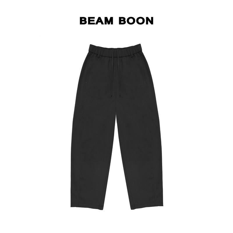 Beam Boon |【江南奶奶裤】曲线urban风进口抗皱微弹休闲阔腿奶奶裤