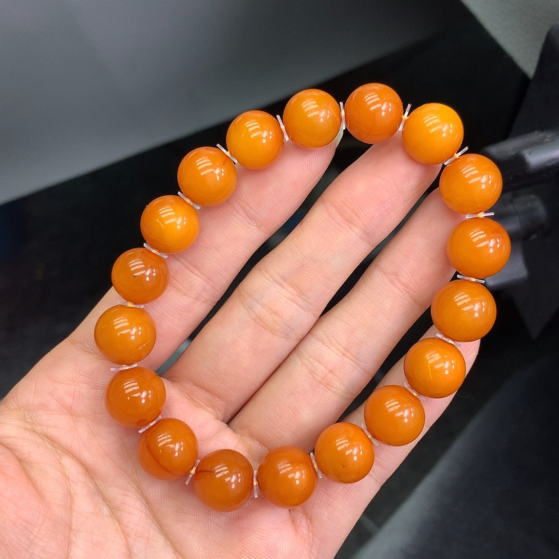 琥珀未镶嵌珠宝奇石11mm➕