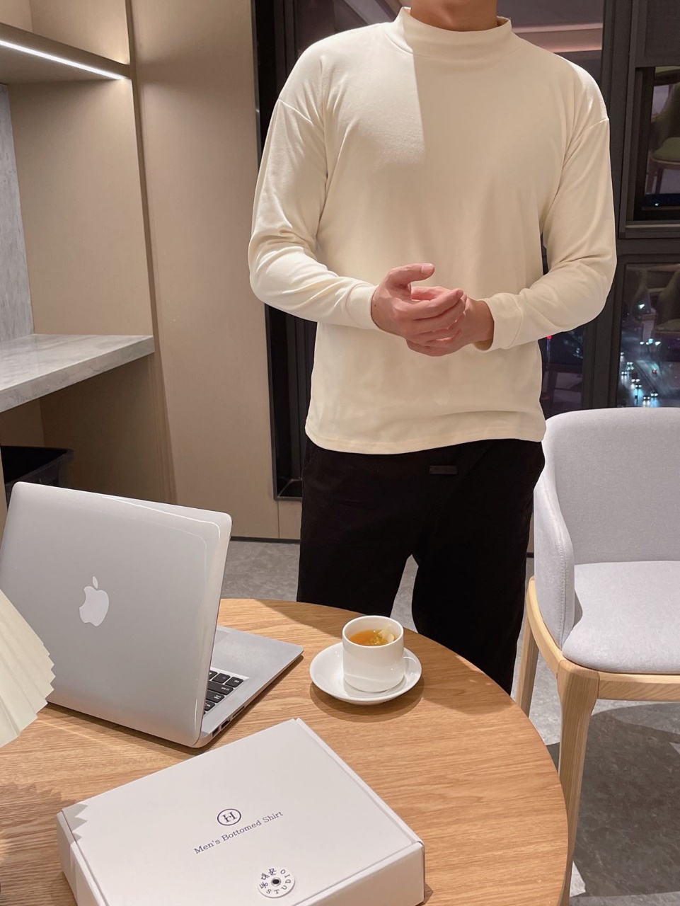 【3.0男友衫】升级款贴身秋冬季保暖打底衫百搭休闲T恤上衣 19966-