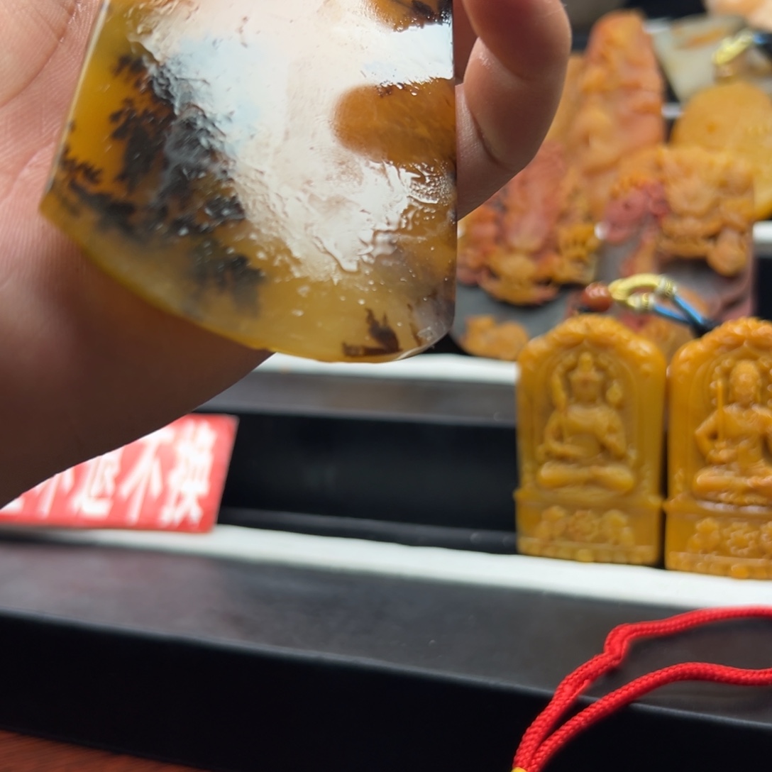 石英质玉（黄龙玉）未镶嵌多选一发货