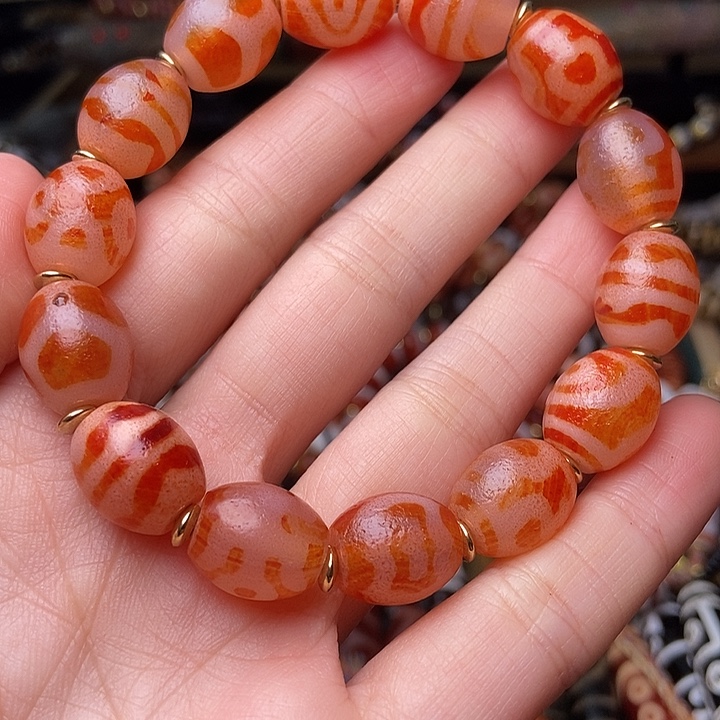 玛瑙/玉髓未镶嵌手链