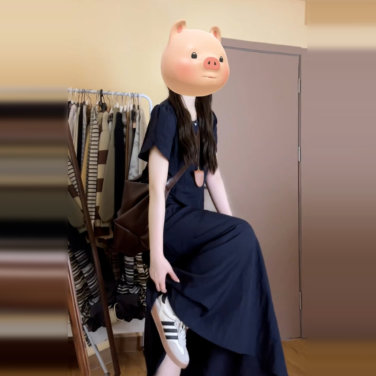 【现货+运补】法式小个子绝美巨好看连衣裙子女夏行漂亮长裙4812