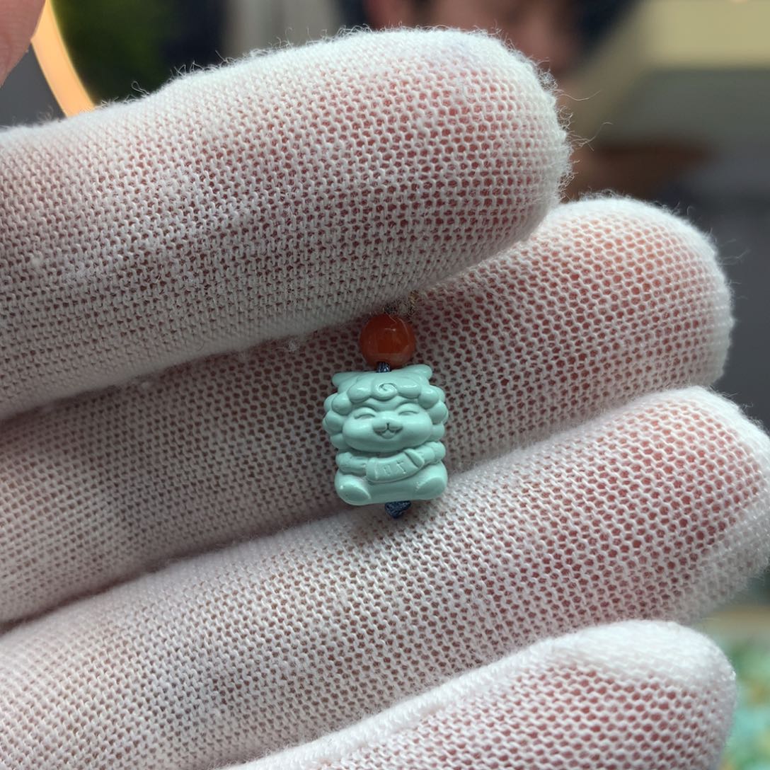 绿松石挂件未镶嵌