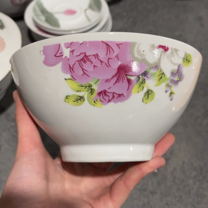 醴陵釉上高温瓷15厘米微瑕