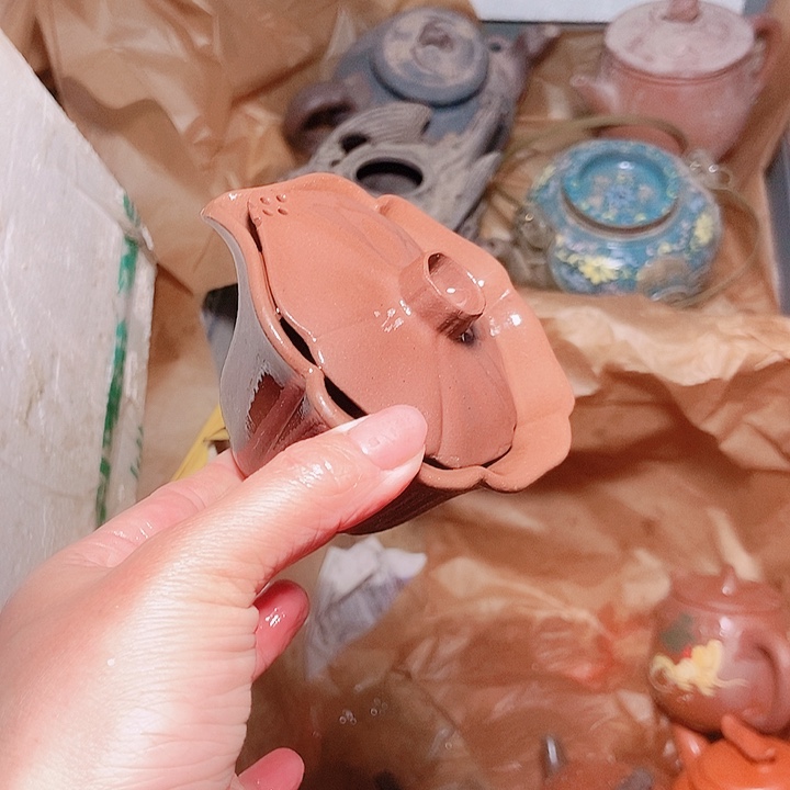 紫砂茶杯宜兴紫砂手工制作