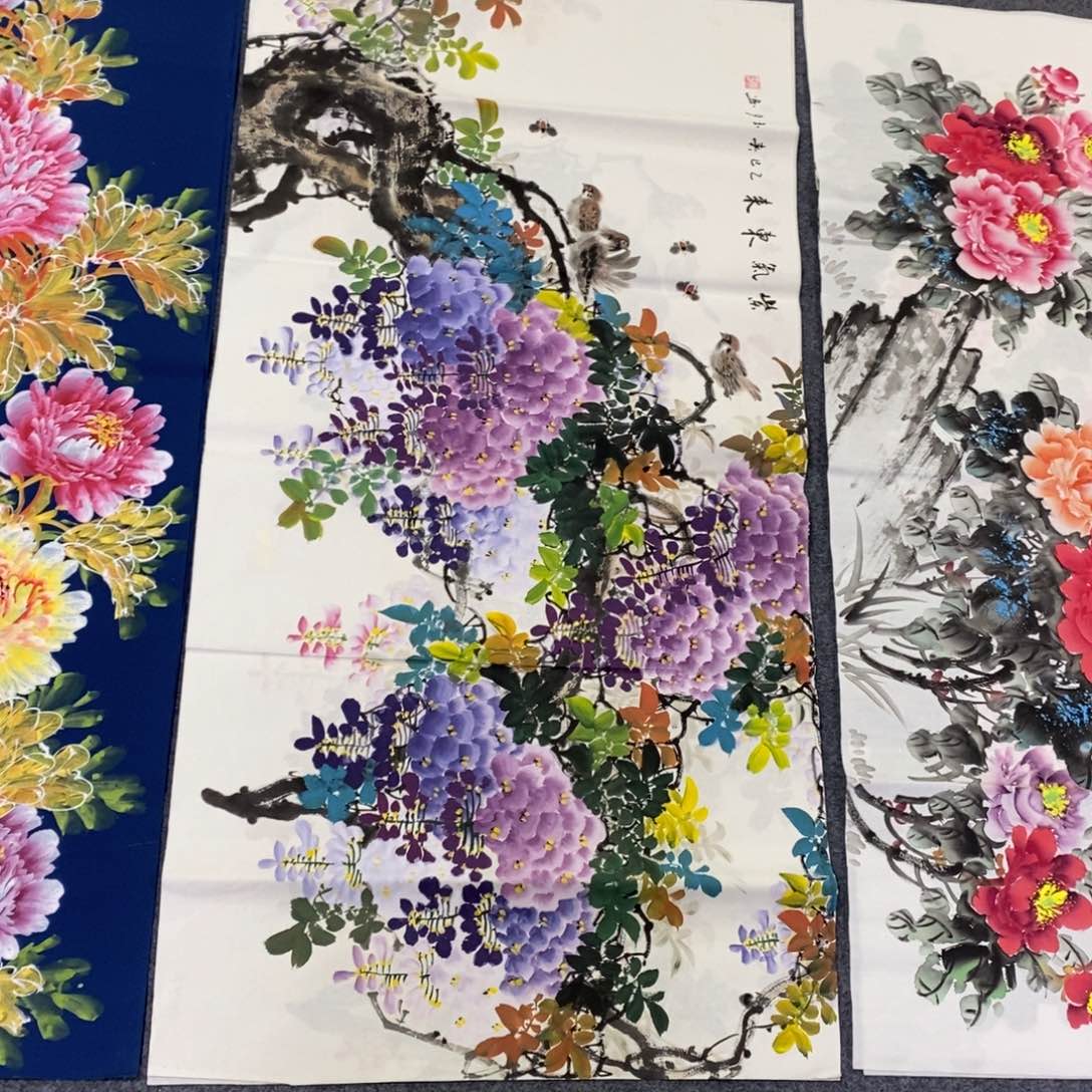 国画尺寸140✖️70精品手绘国画