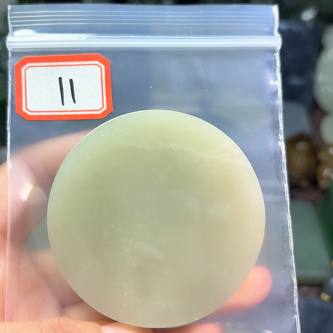 和田玉珠宝半成品未镶嵌