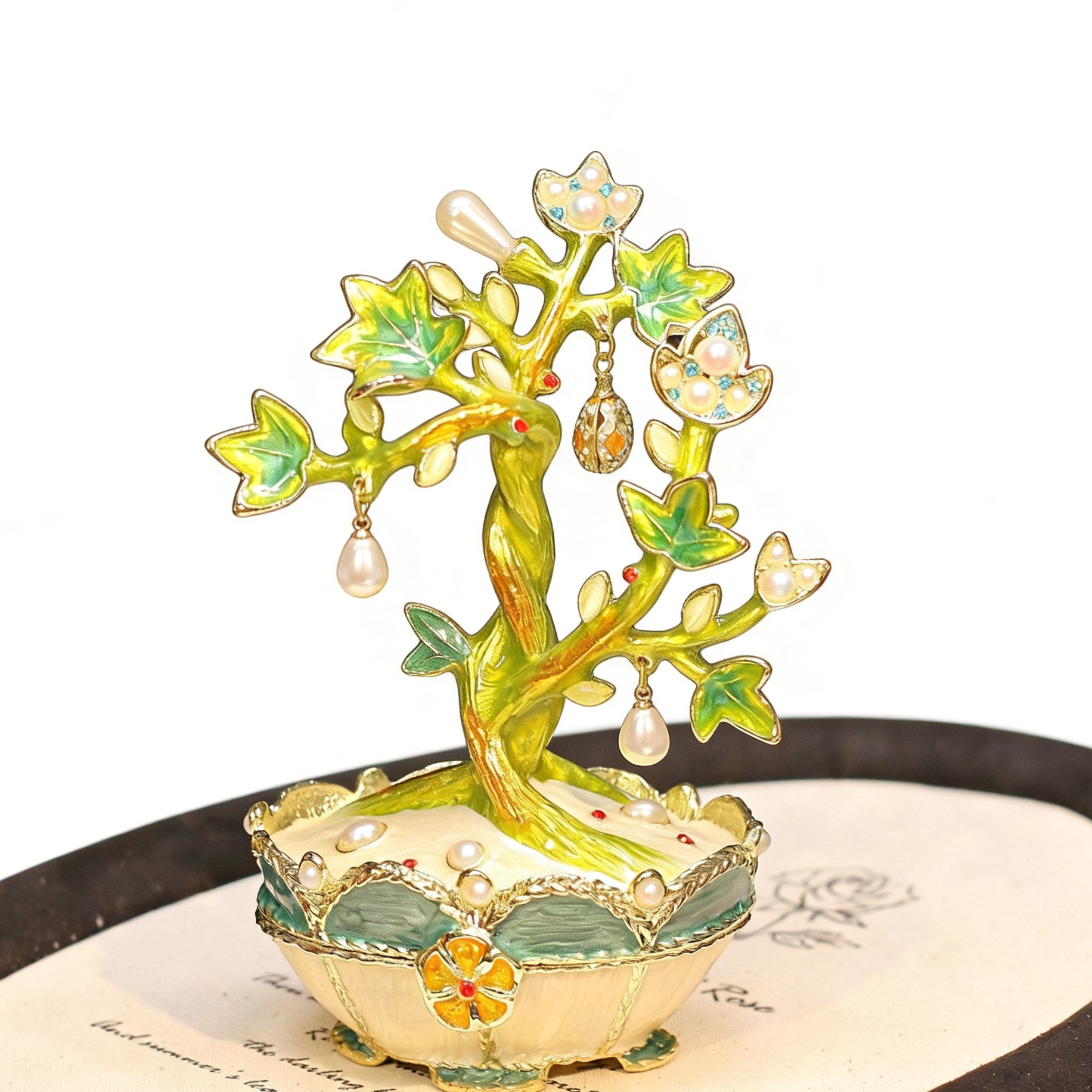 【高阶明盒】珐琅彩首饰盒合金 大合集