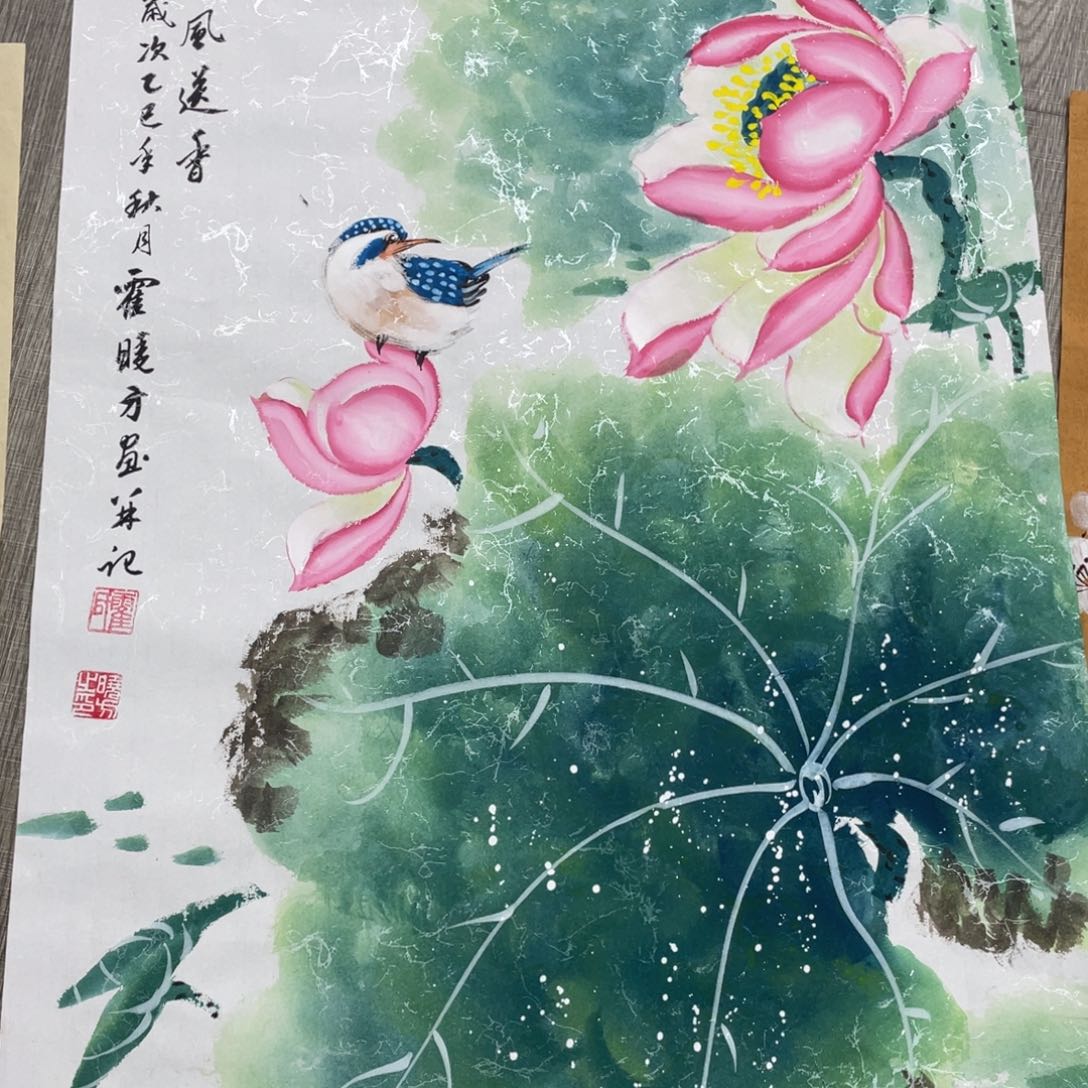 国画霍晓方老师作品欣赏
