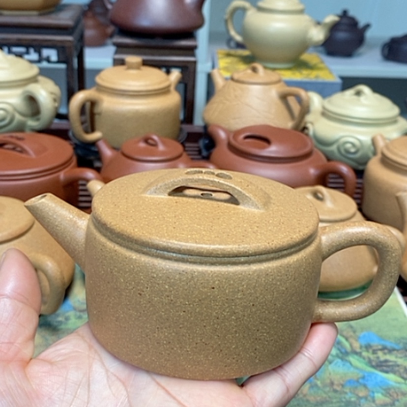 【闪购商品】紫砂茶壶黄金段半手工180毫升