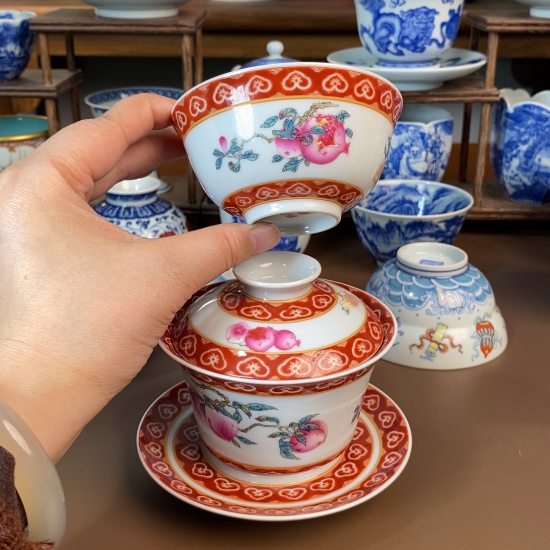 景德镇陶瓷手工手绘