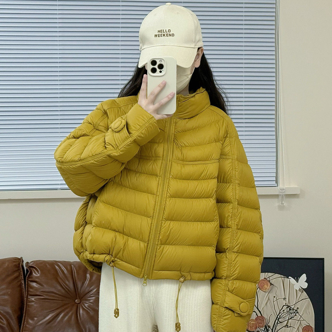 小个子羽绒服女短款韩版加厚2025冬季新款立领宽松爆款保暖外套