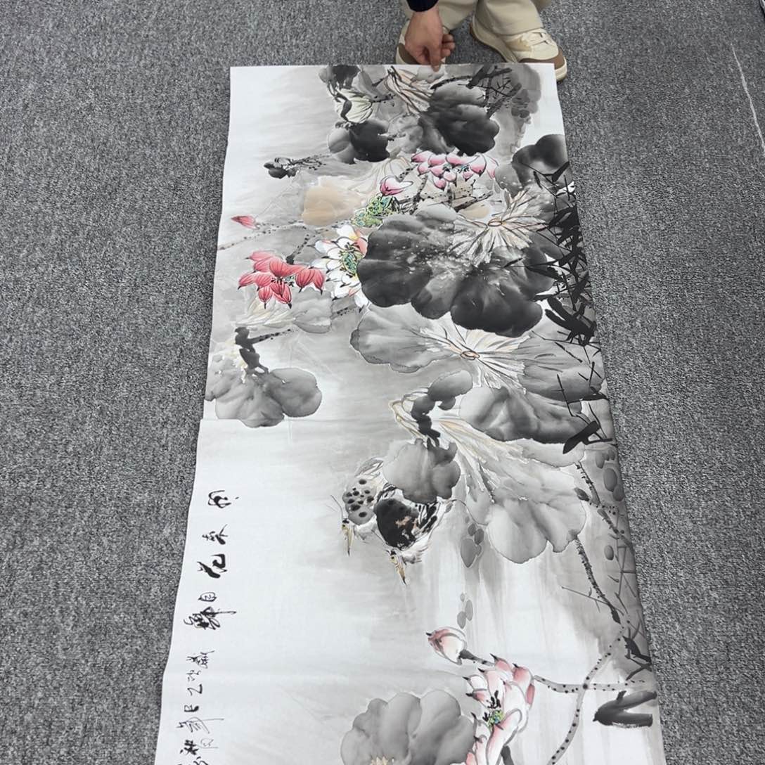 国画纯手绘字画宣纸