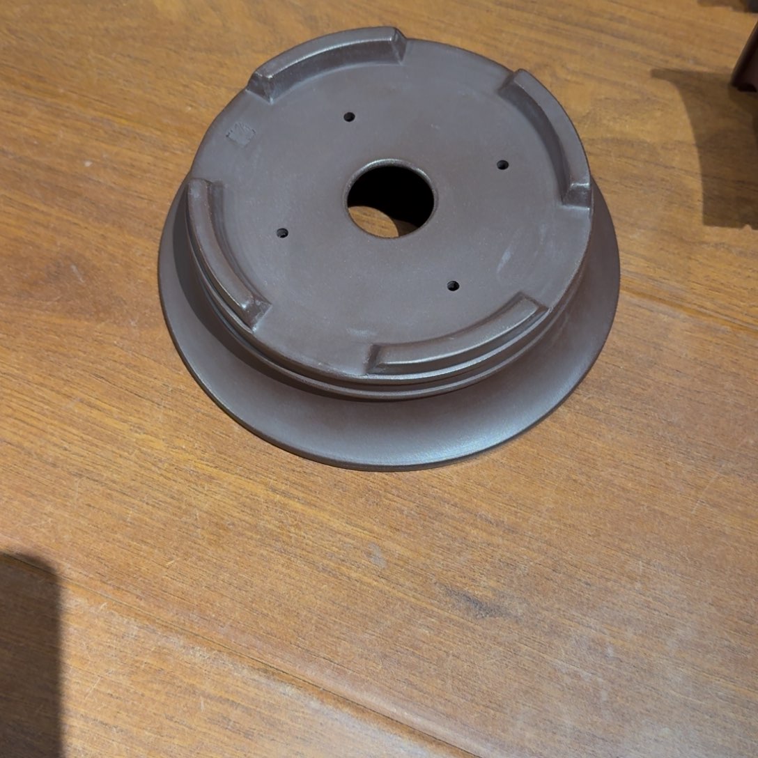 紫砂花盆原矿紫泥