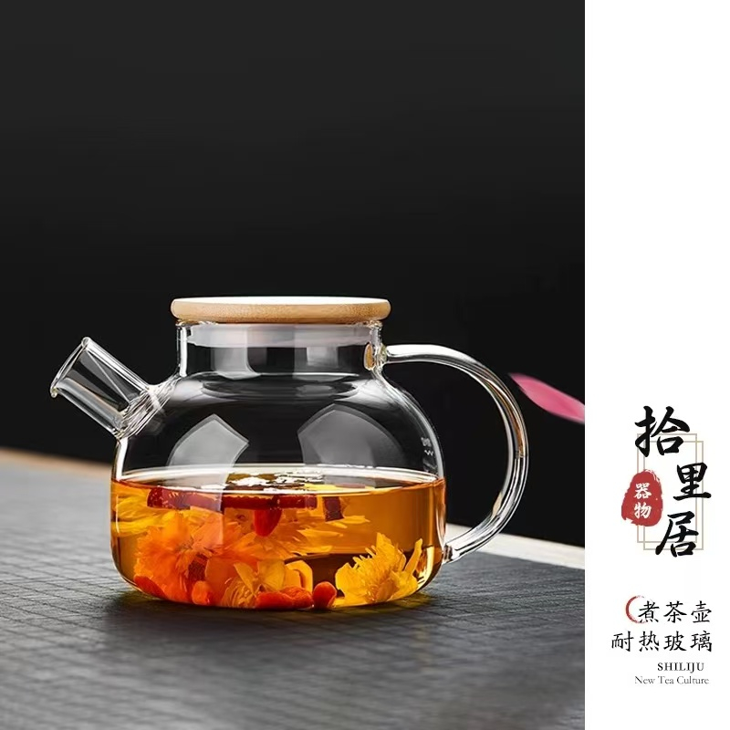 大容量高硼硅煮茶壶（超级福袋活动）不支持任何售后，介意勿领！