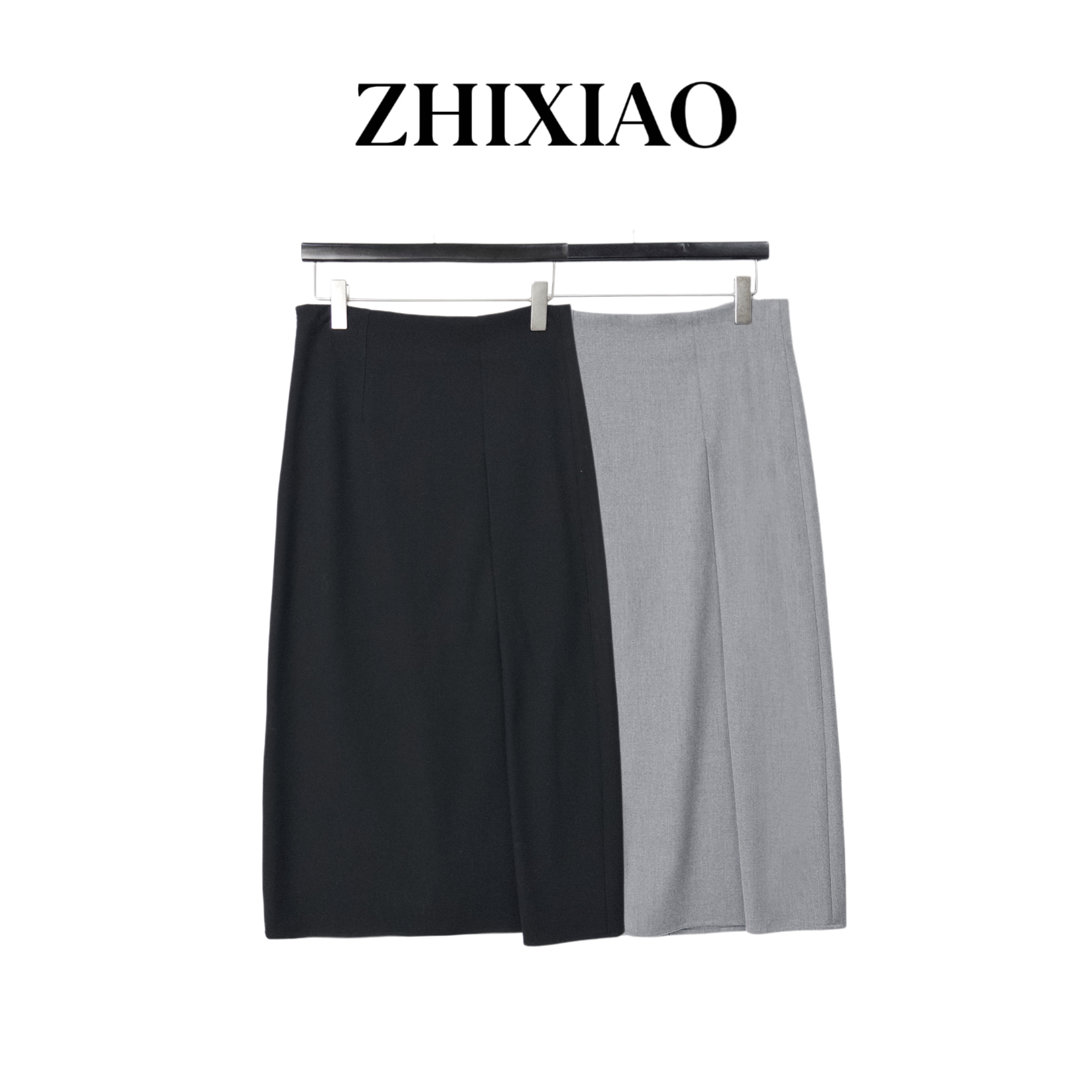 【ZHIXIAO】秋冬新款：极简半裙2503417