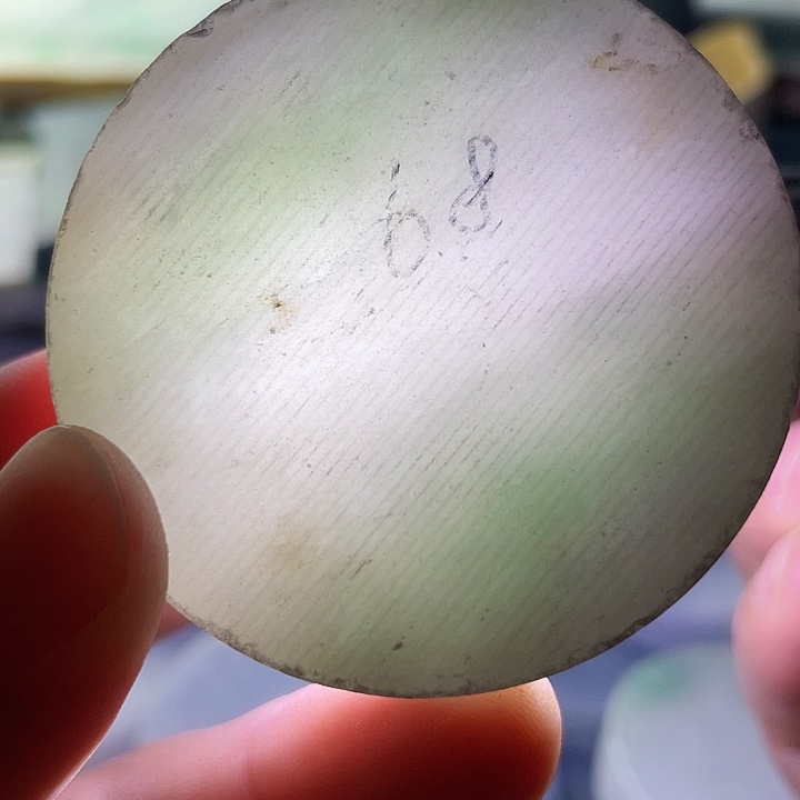 翡翠颈饰未镶嵌毛料58