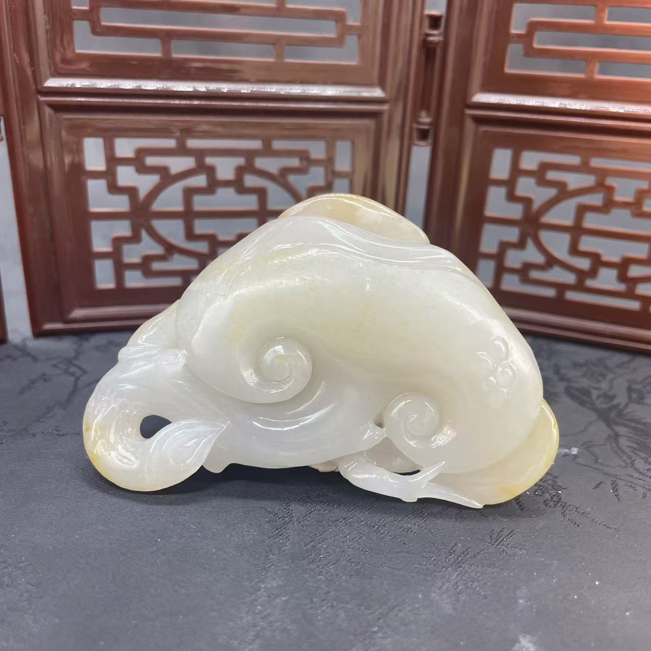 B499 和田玉吊坠 WZY6371120135