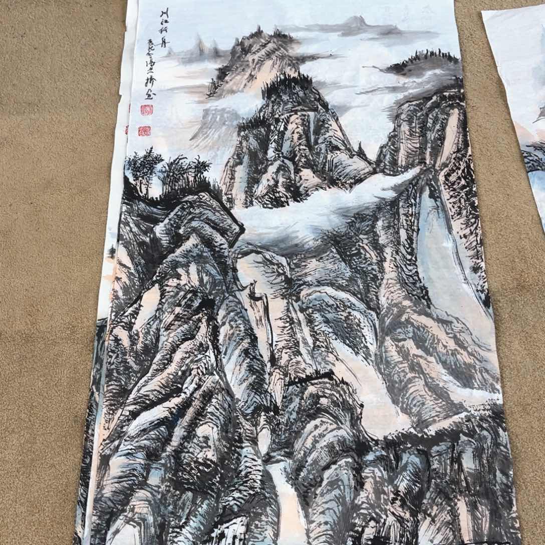 国画巩*张兴桥四尺童