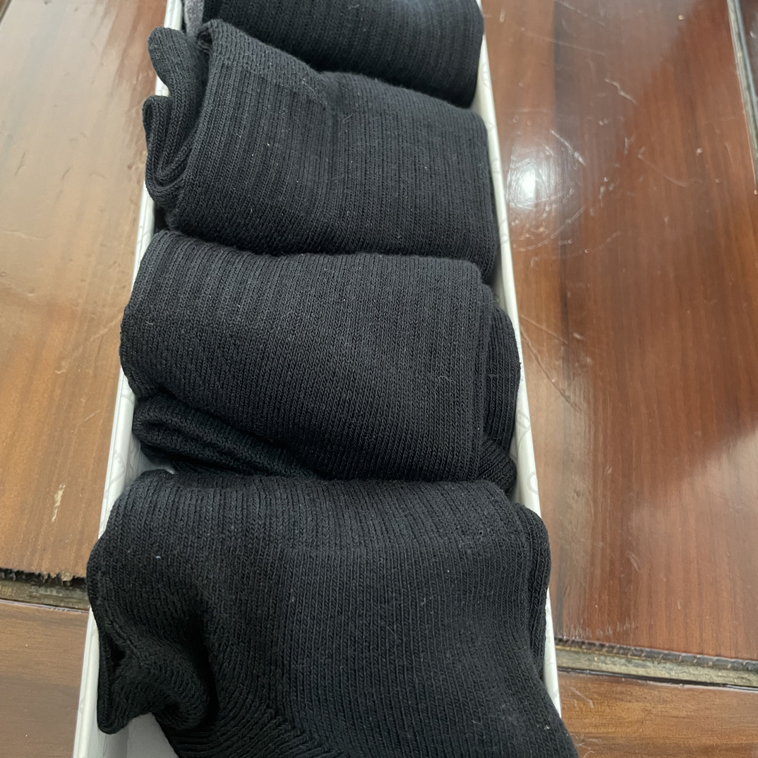 新款中筒保暖男女袜4双