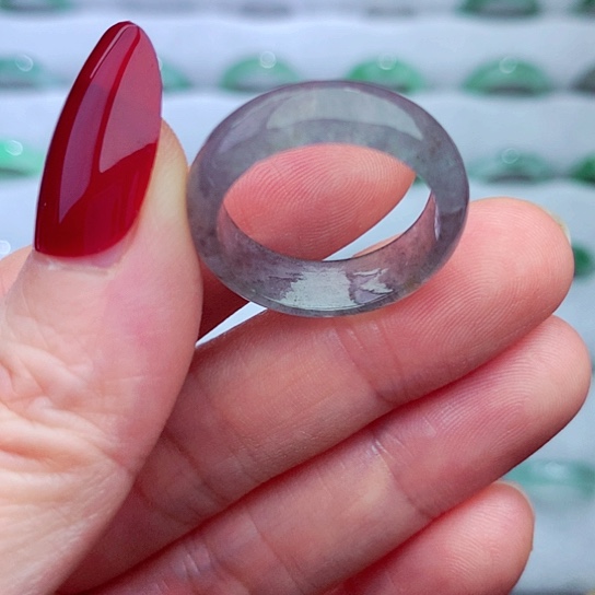 翡翠未镶嵌戒指天然翡翠