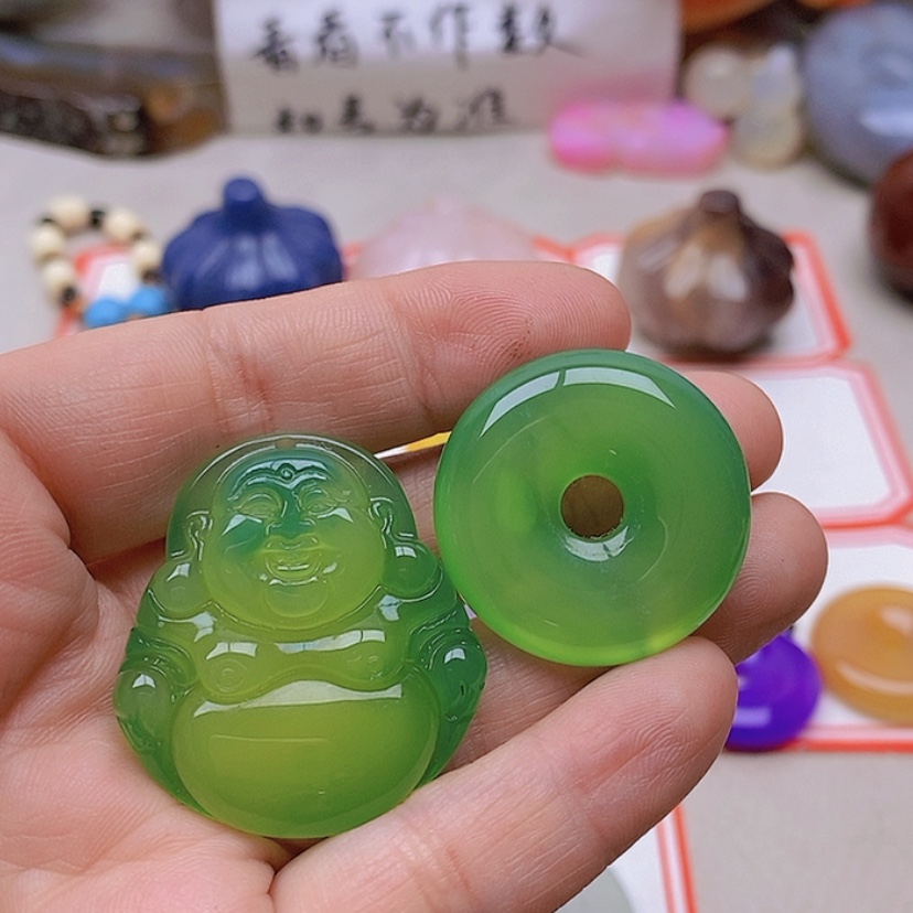 【闪购商品】未镶嵌玛瑙/玉髓珠宝半成品平**生