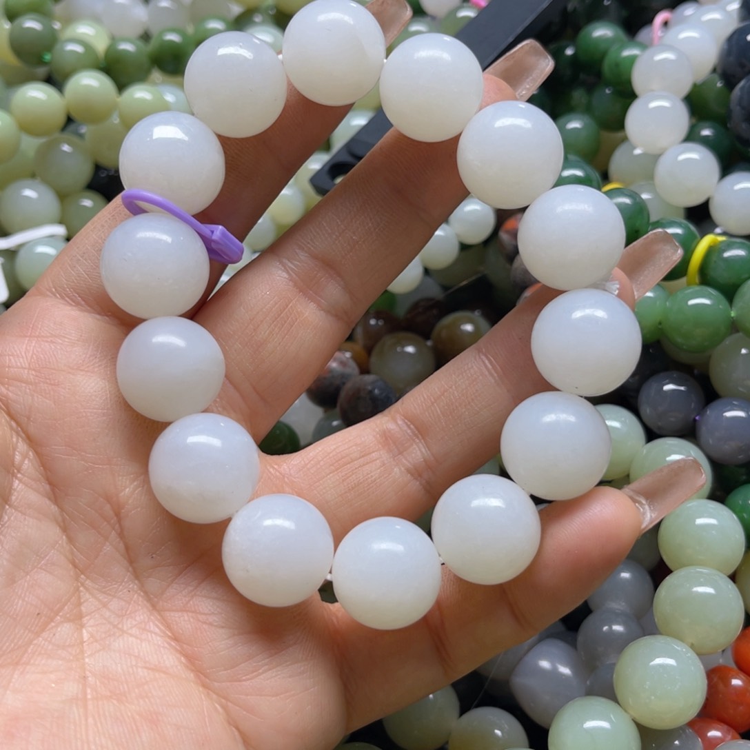 和田玉手链未镶嵌