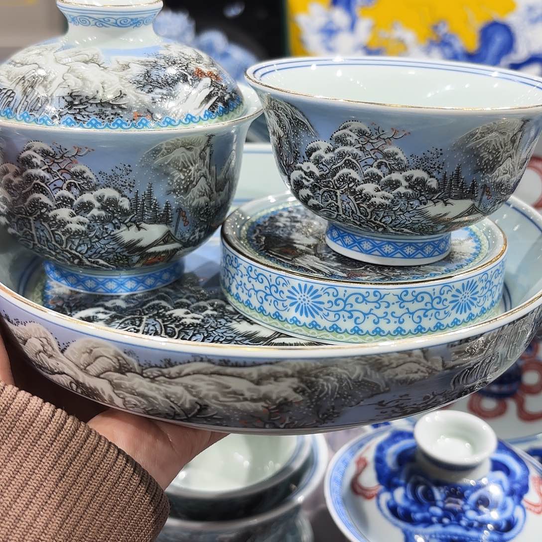瓷片景德镇瓷器艺术