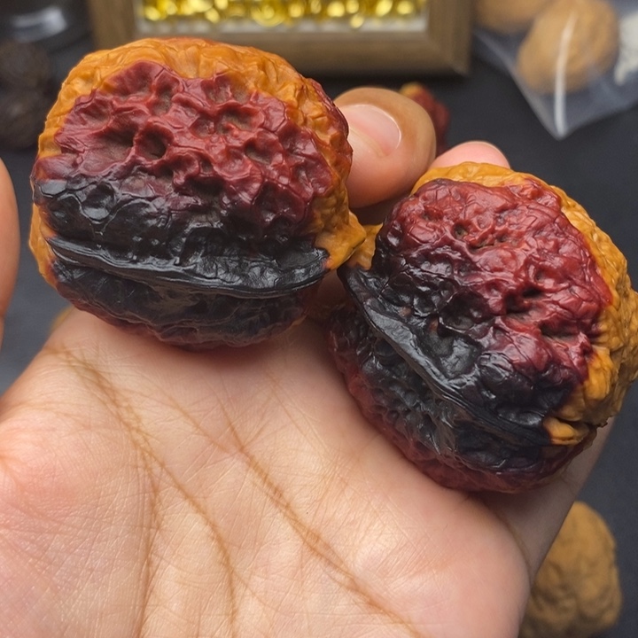把件文玩核桃45尺金蟾王