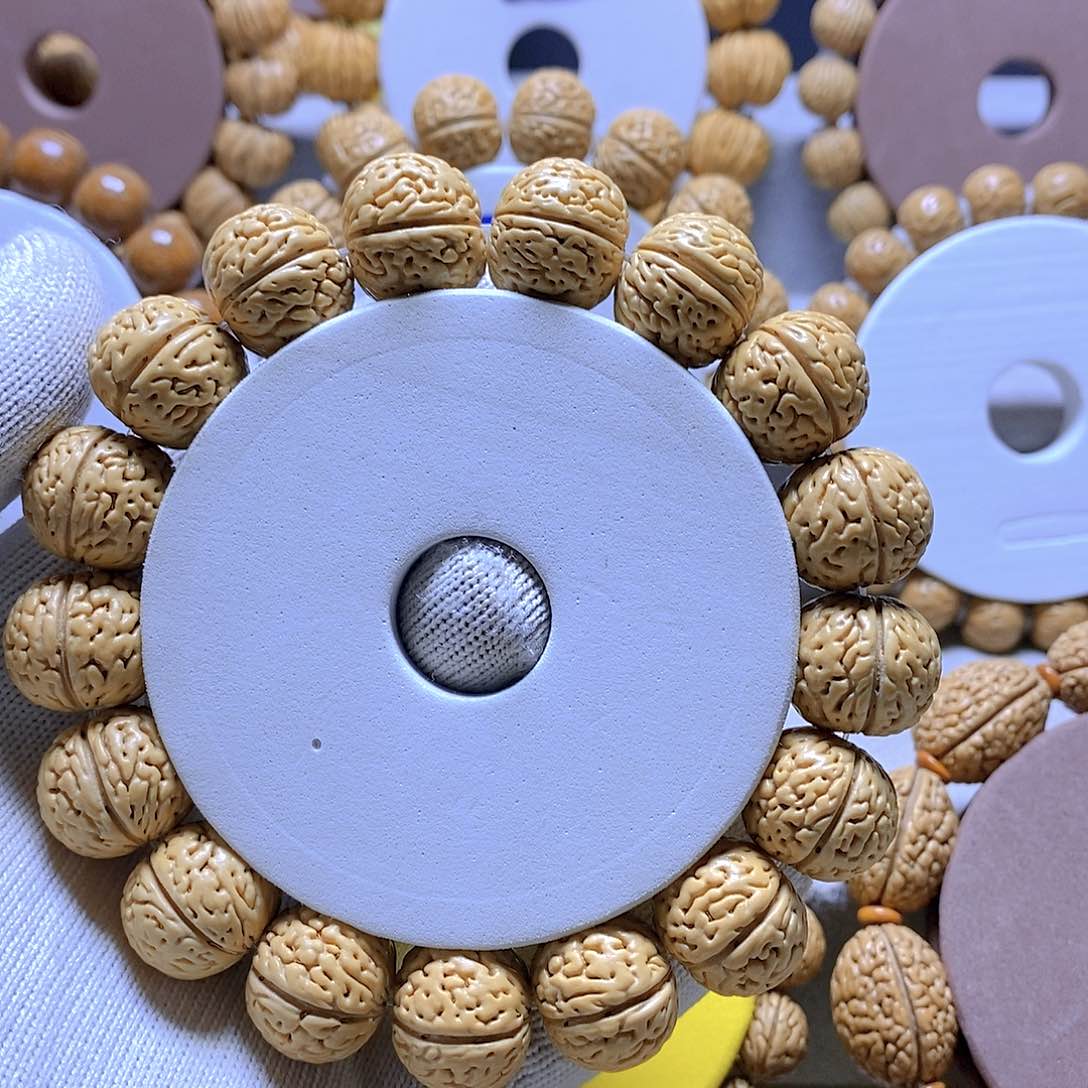 桃核手串大*~经典老牌桃核