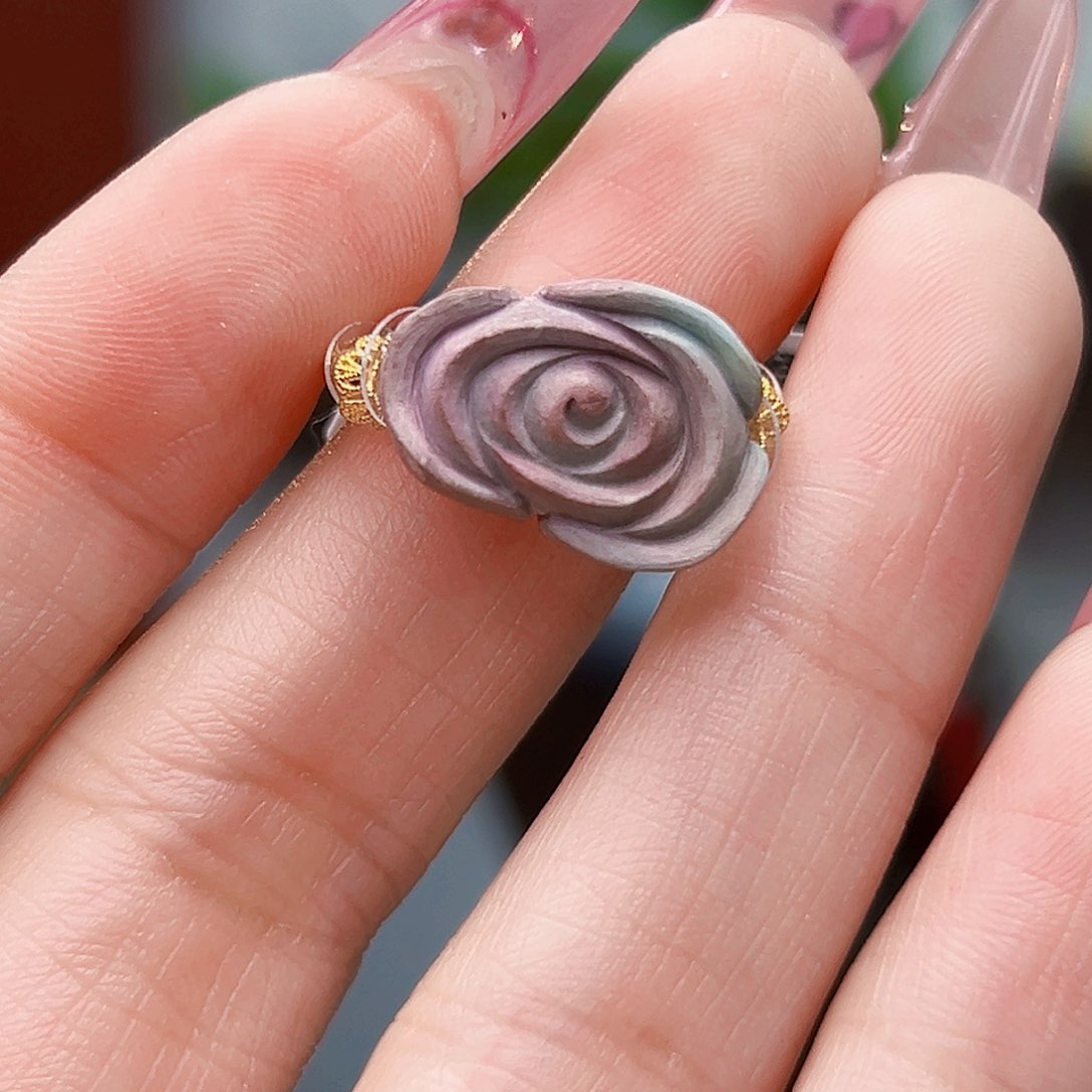 绿松石珠宝奇石18K金镶嵌