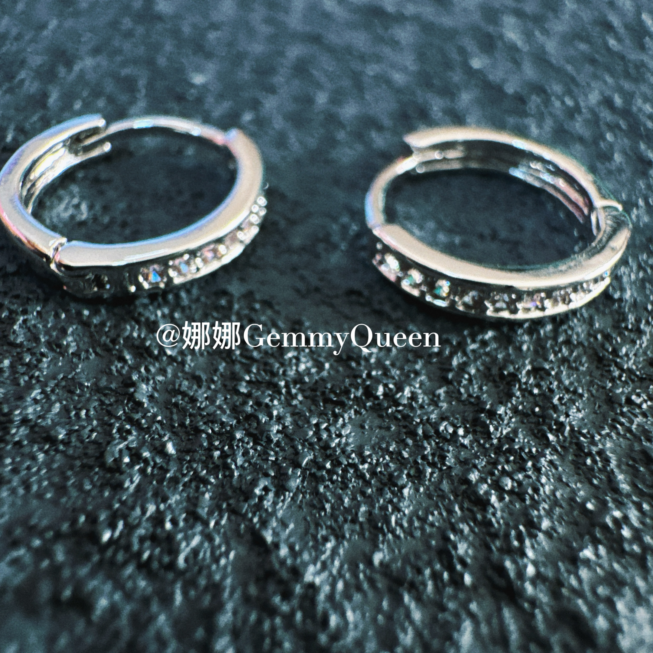 铜合金合成锆石耳饰 娜娜GemmyQueen耳环GQ09793