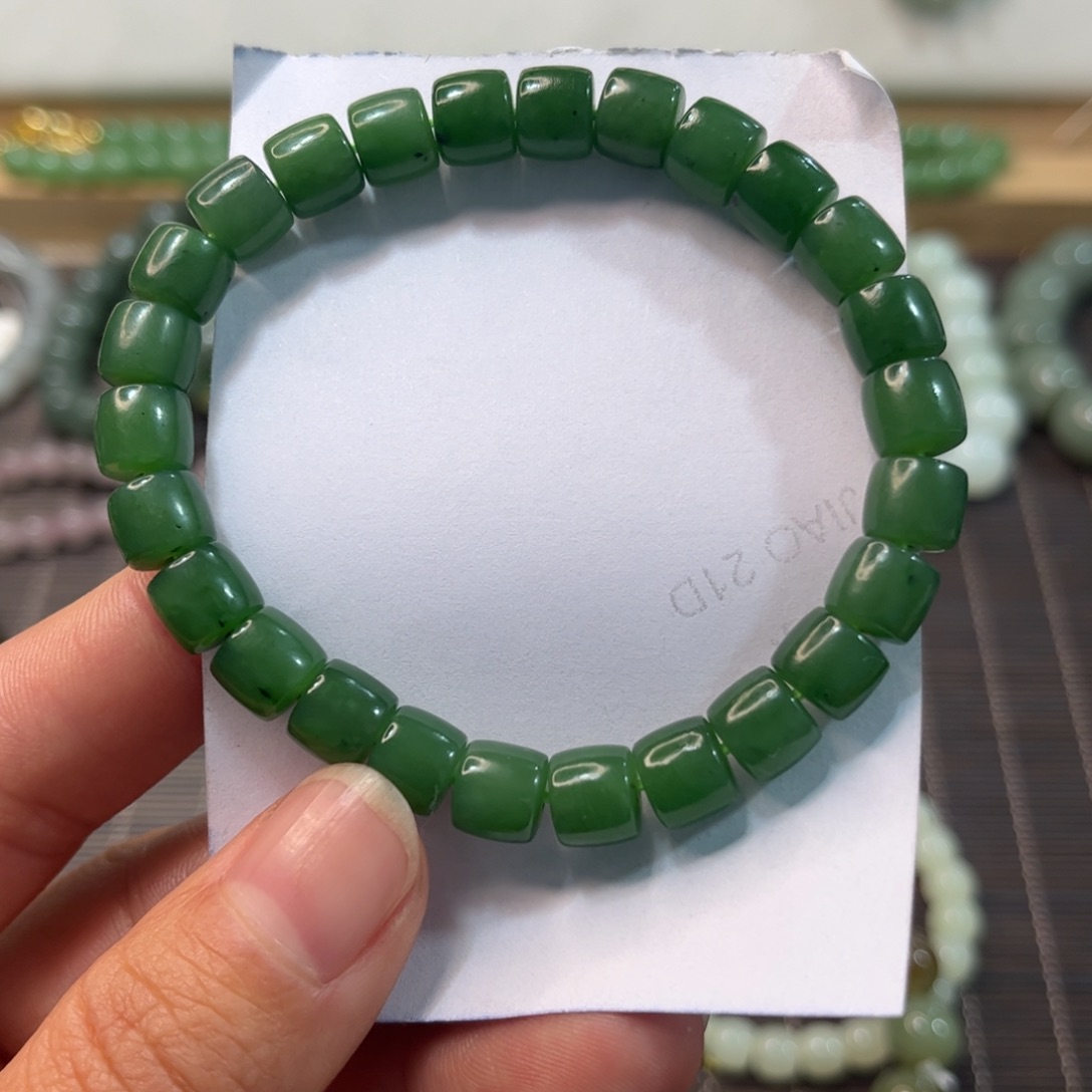 和田玉手链未镶嵌