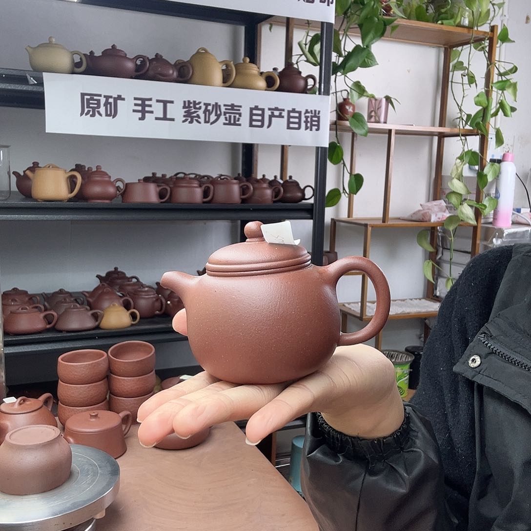 紫砂茶壶中槽清匏尊壶