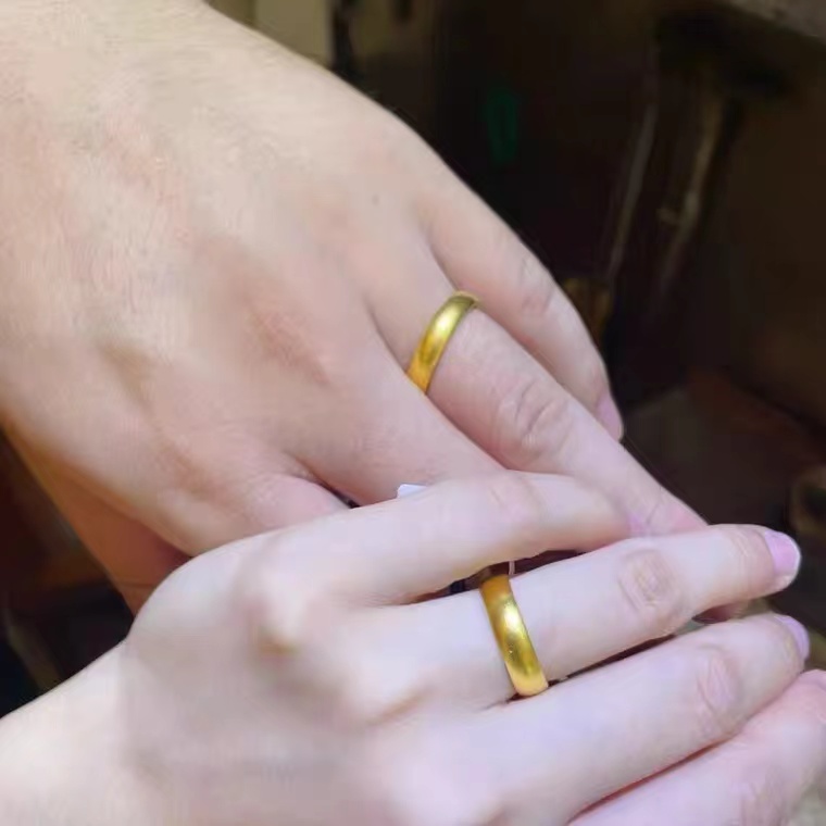 【新店福利】光面条戒开口可调节指环简约百搭素戒M3