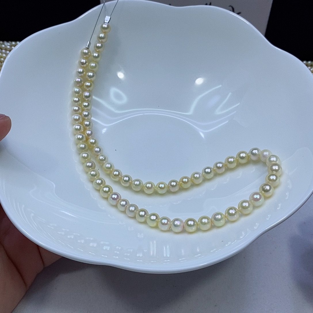 海水珍珠颈饰银S925镶嵌