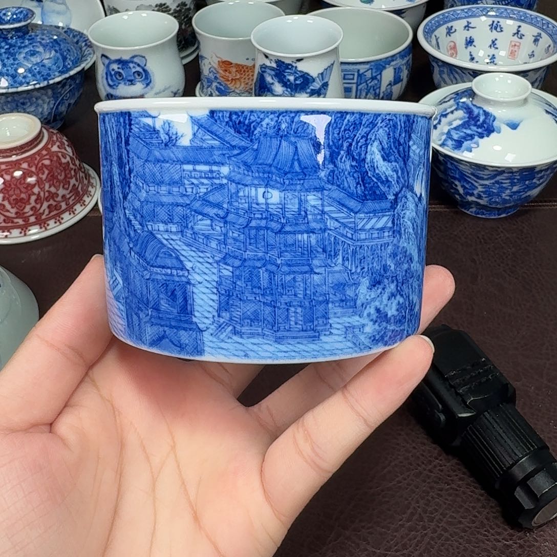 杯现代景德镇陶瓷杯