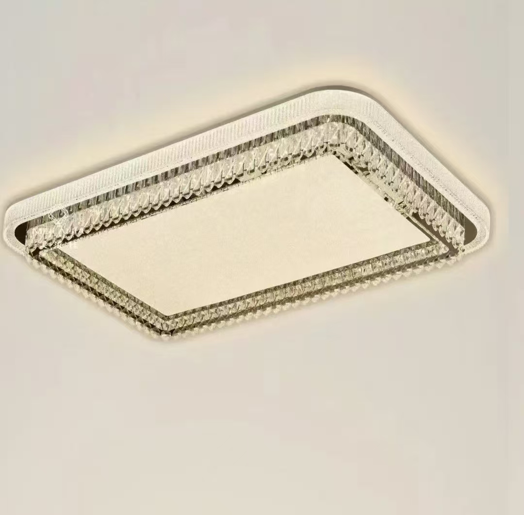 卧室吸顶灯铁艺吸顶灯简约餐厅北欧客厅大气长方形