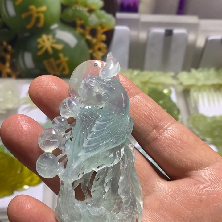 未镶嵌蛇纹石玉颈饰