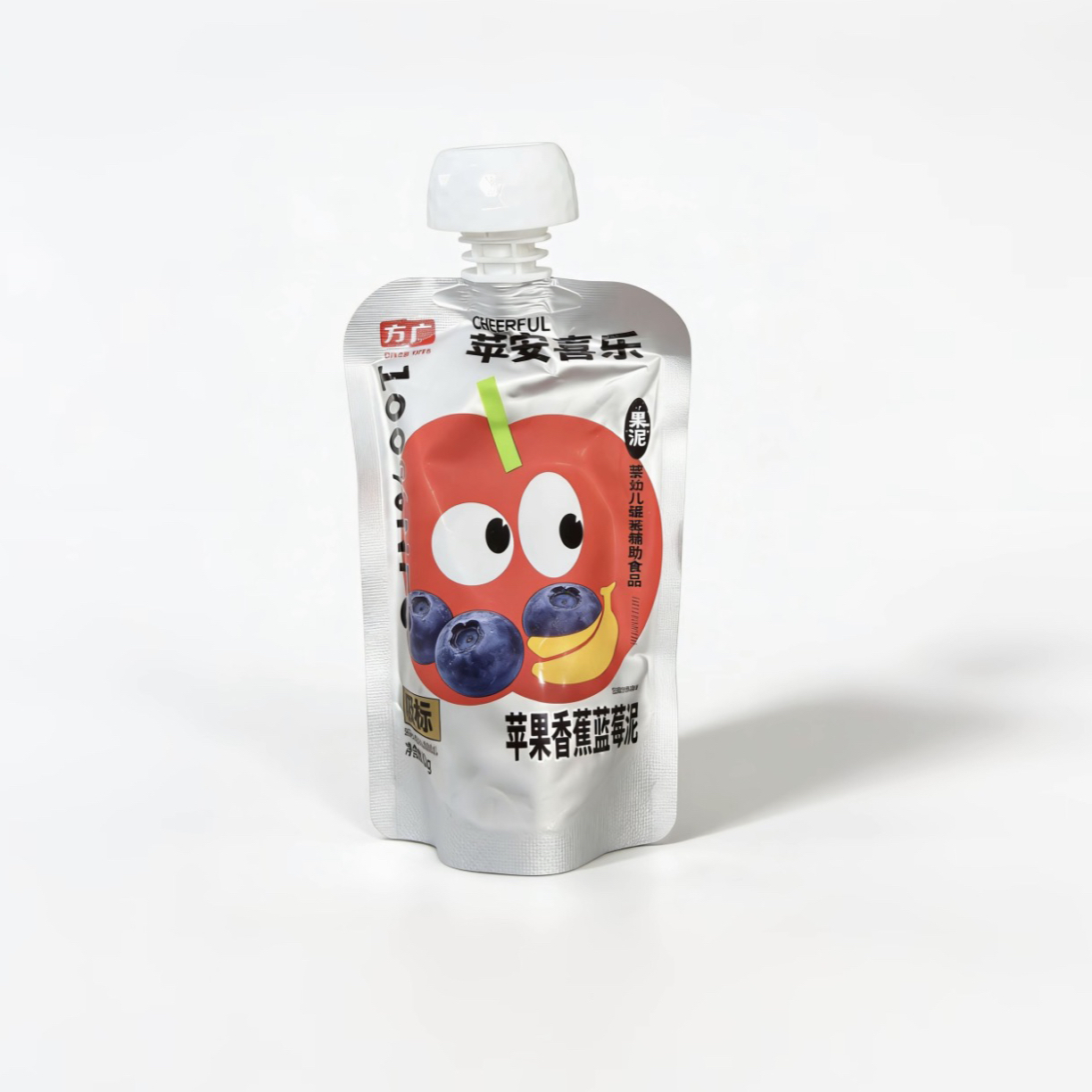 方广NFC苹果香蕉蓝莓泥100g