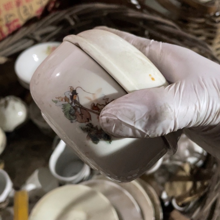紫砂茶叶罐陶瓷艺术摆件